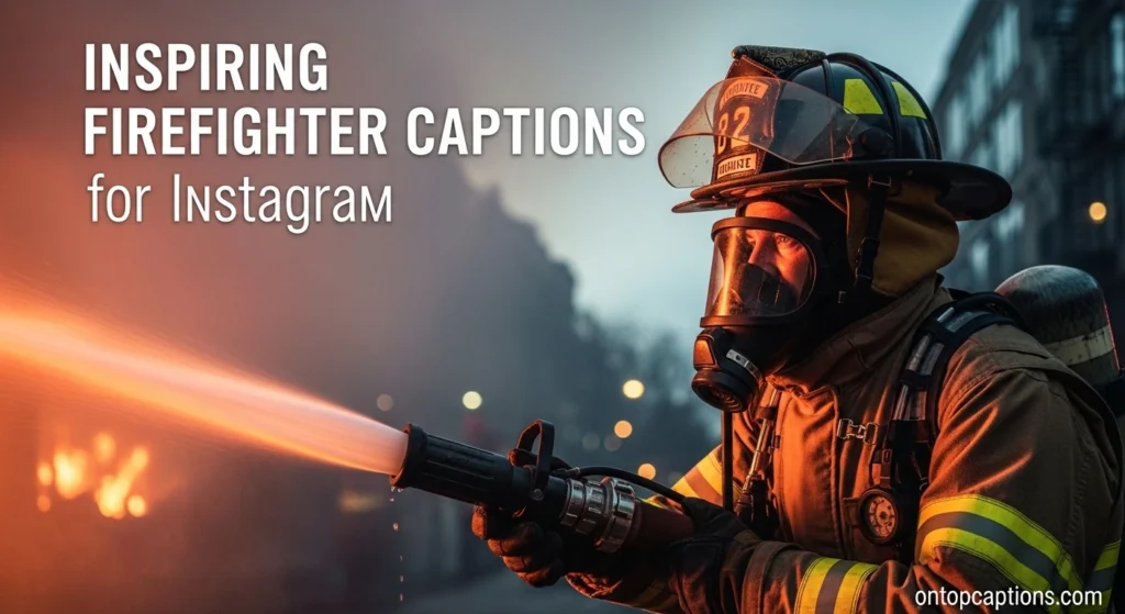 Inspiring Firefighter Captions for Instagram