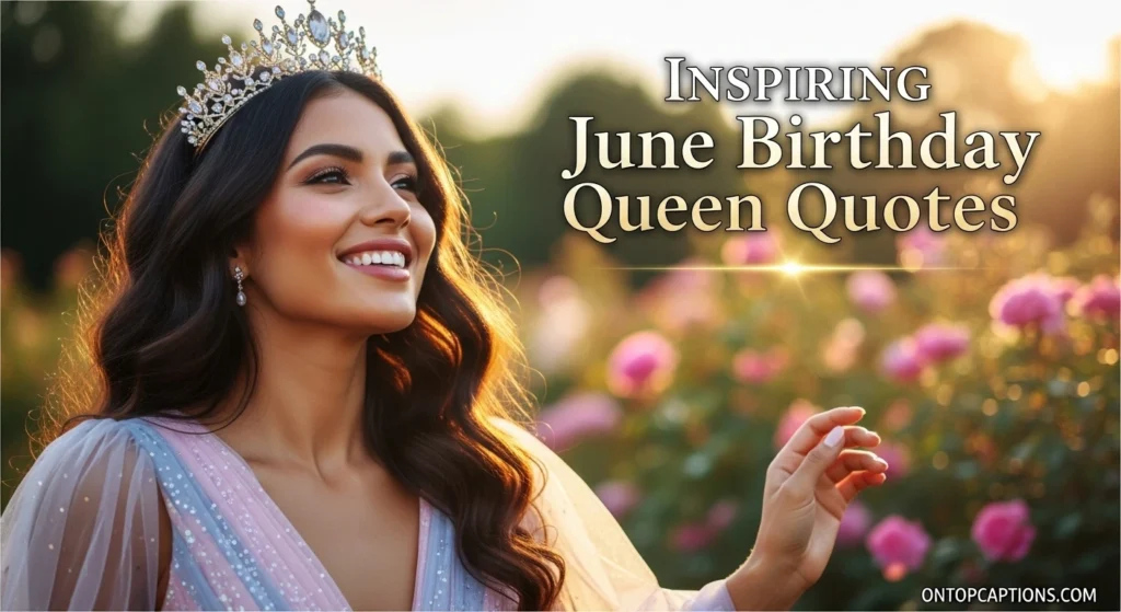 Inspiring June Birthday Queen Quotes