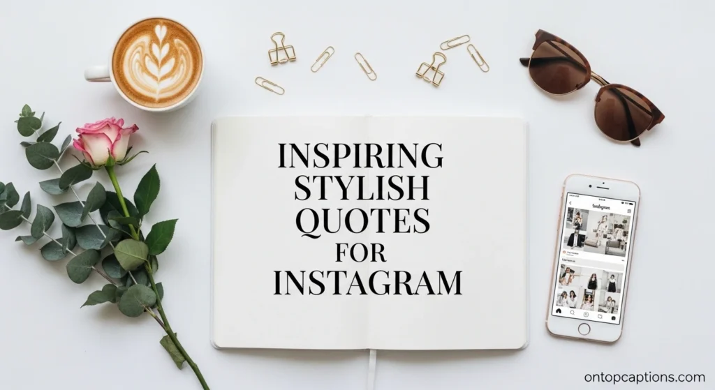 Inspiring Stylish Quotes for Instagram