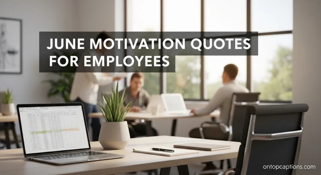 June Motivation Quotes for Employees