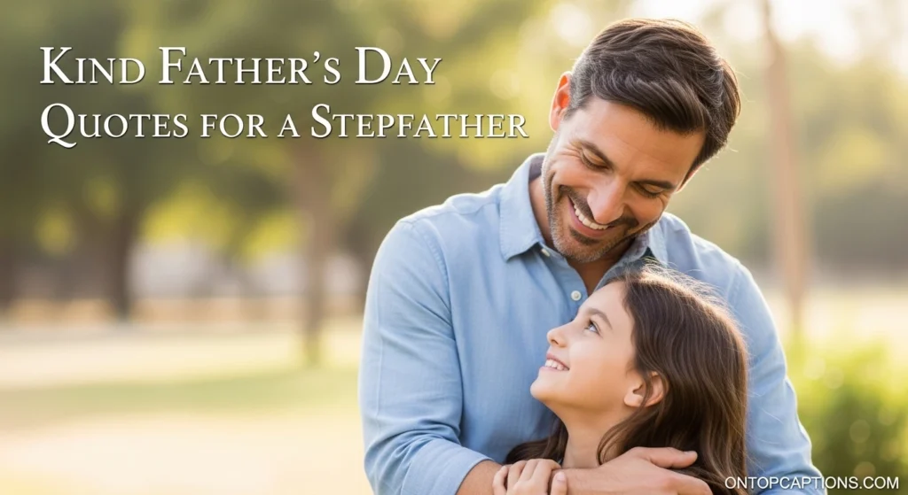 Kind Father’s Day Quotes for a Stepfather