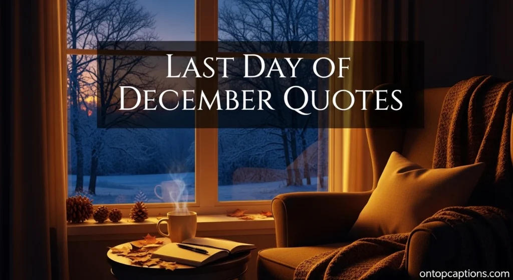 Last Day of December Quotes