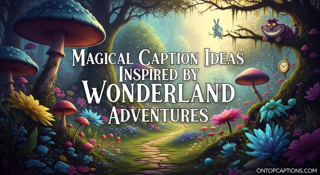 Magical Caption Ideas Inspired by Wonderland Adventures