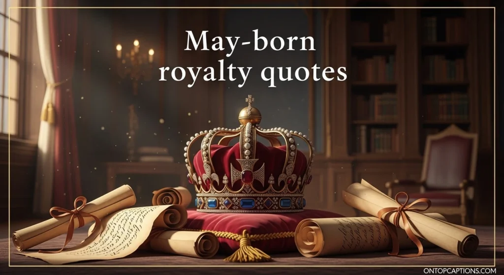 May-born royalty quotes