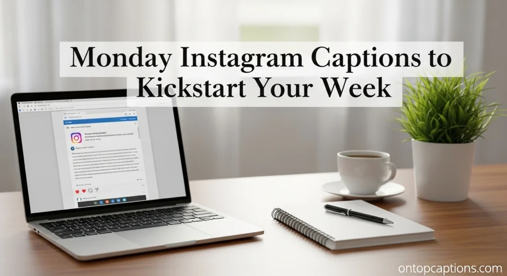 Monday Instagram Captions to Kickstart Your Week