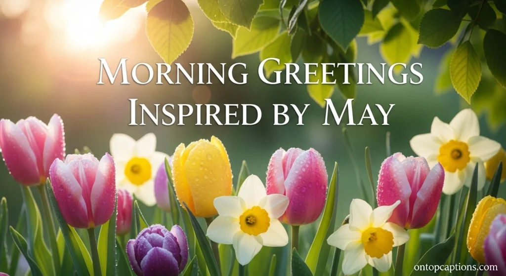 Morning Greetings Inspired by May