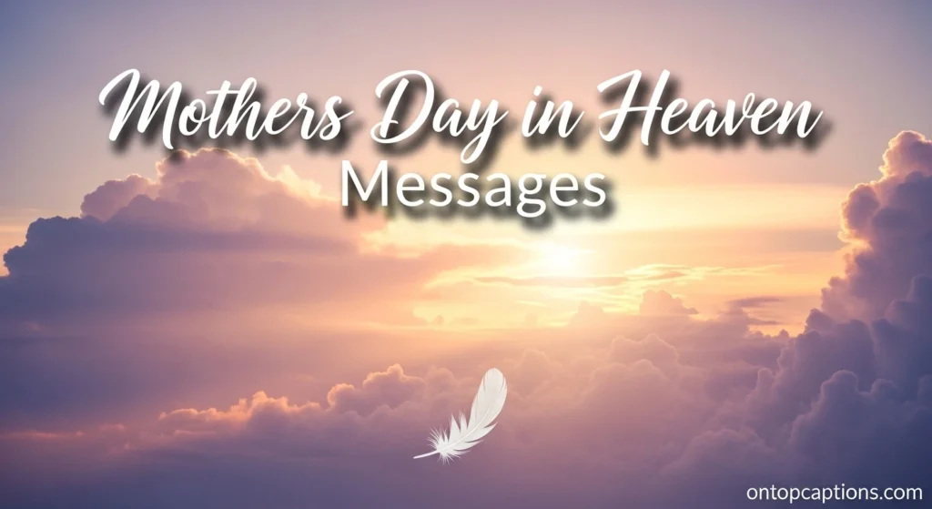 Mothers Day in Heaven Messages