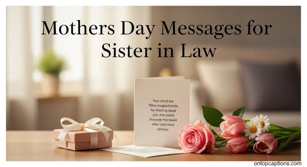 Mothers Day Messages for Sister in Law
