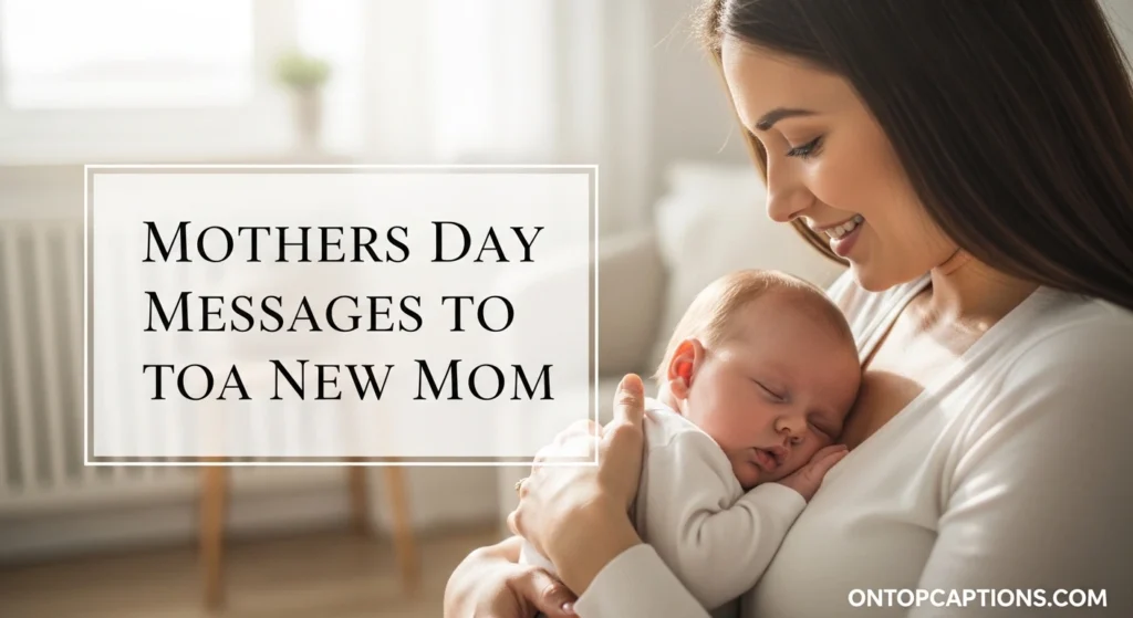 Mothers Day Messages to New Mom