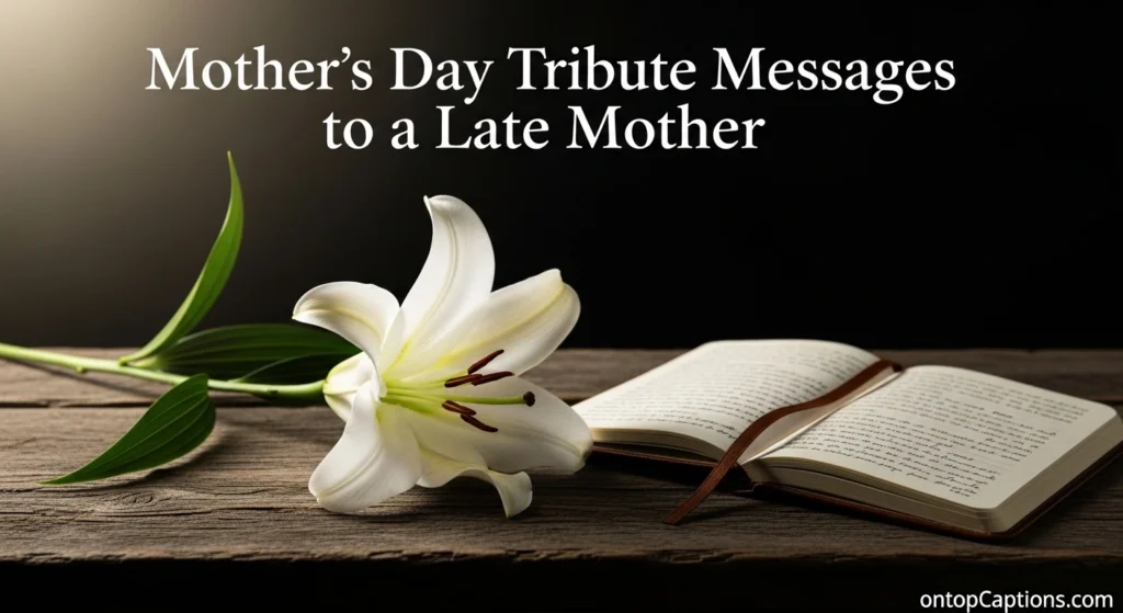 Mother’s Day Tribute Messages to a Late Mother