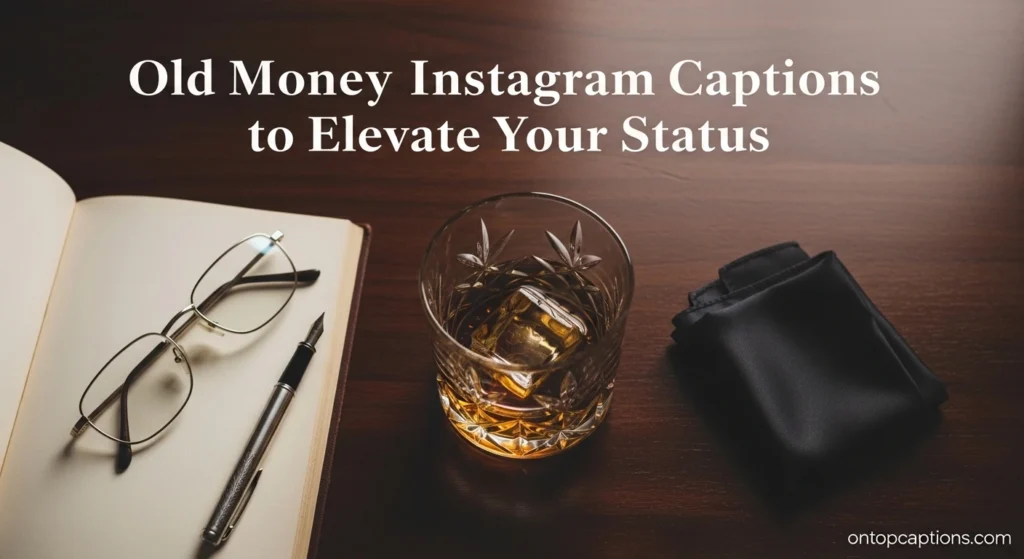 Old Money Instagram Captions to Elevate Your Status