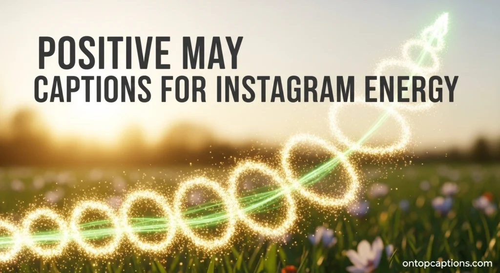 Positive May Captions for Instagram Energy