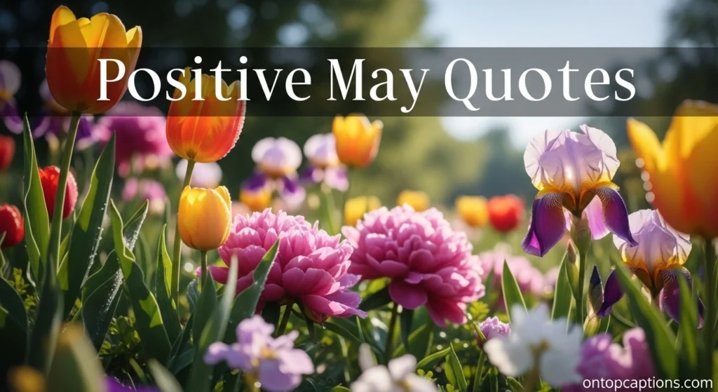 Positive May Quotes