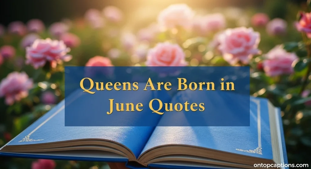 Queens Are Born in June Quotes