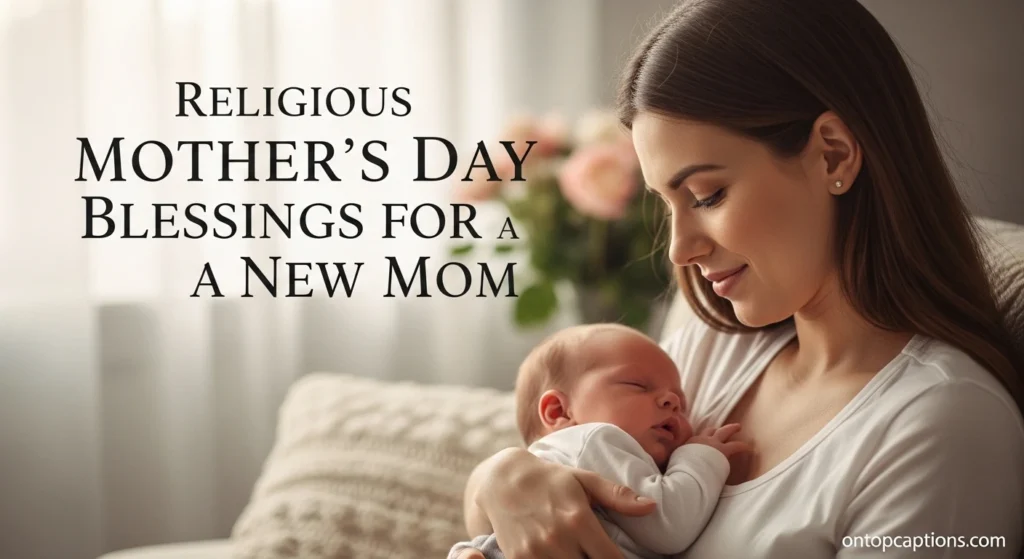 Religious Mother’s Day Blessings for a New Mom