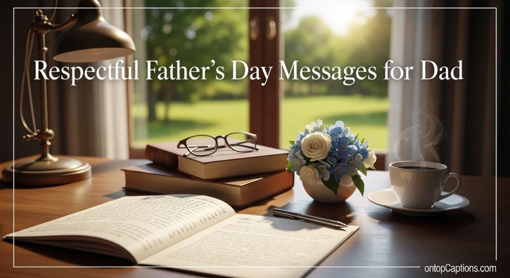 Respectful Father’s Day Messages for Dad