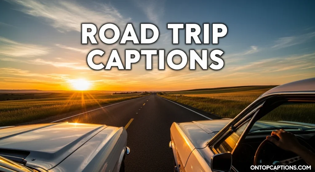 Road Trip Captions