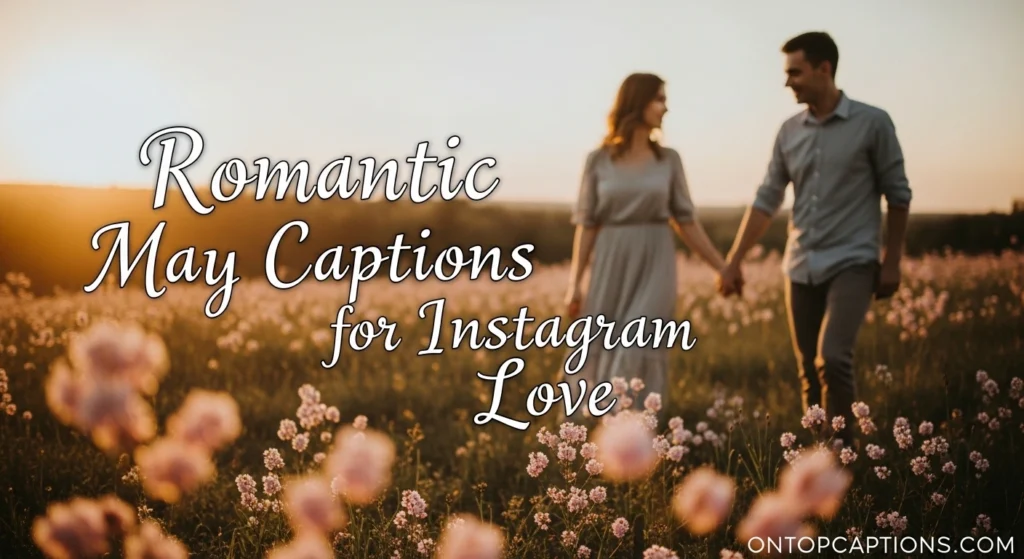 Romantic May Captions for Instagram Love