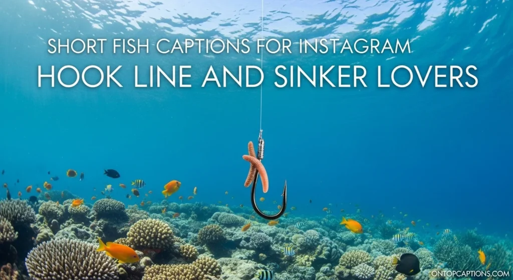 Short Fish Captions for Instagram Hook Line and Sinker Lovers