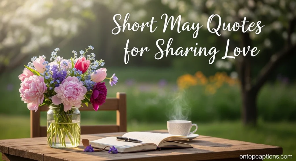Short May Quotes for Sharing Love