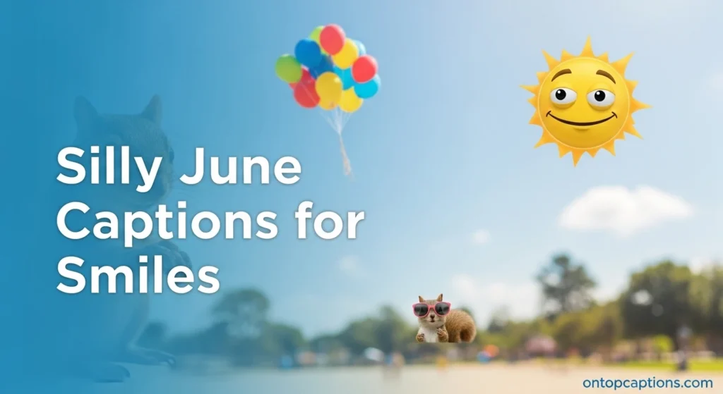 Silly June Captions for Smiles