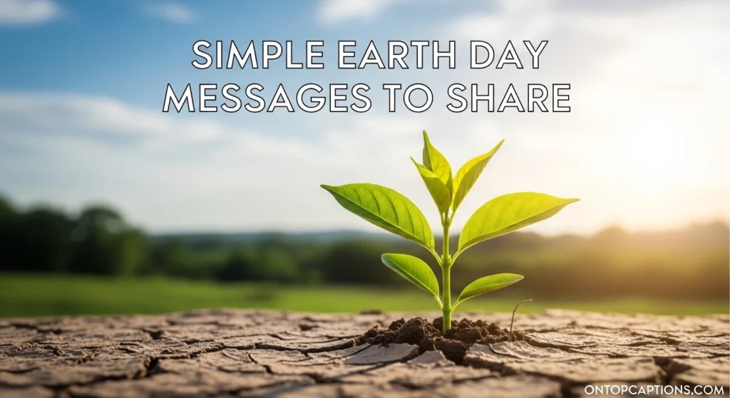 Simple Earth Day Messages to Share