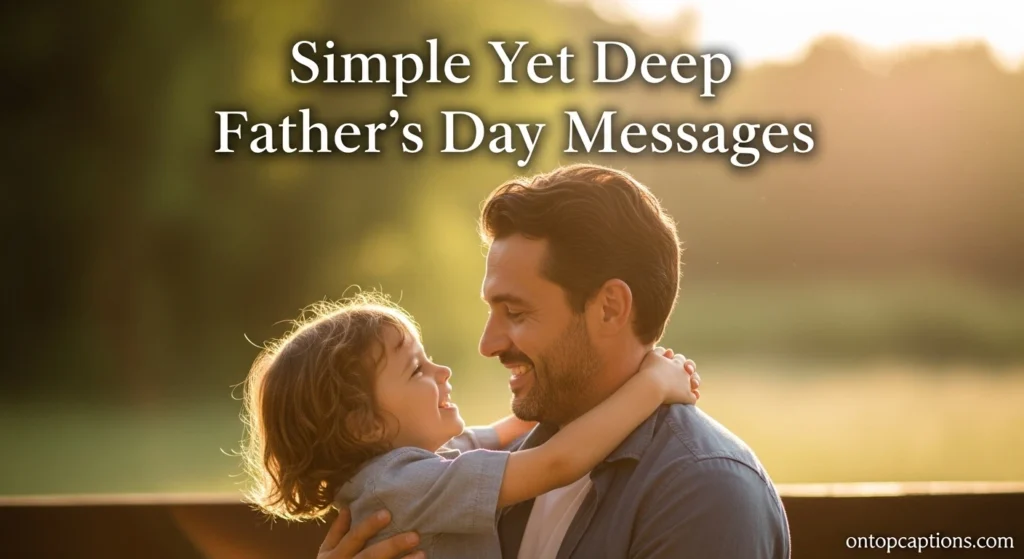 Simple Yet Deep Father’s Day Messages