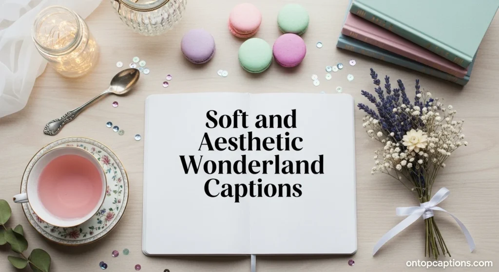 Soft and Aesthetic Wonderland Captions