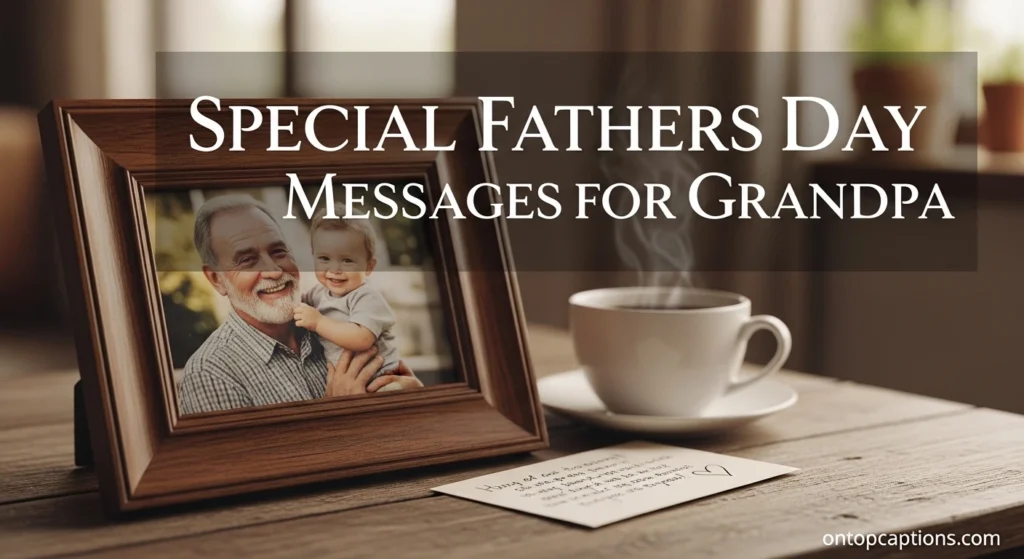 Special Fathers Day Messages for Grandpa
