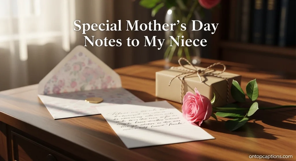 Special Mother’s Day Notes to My Niece