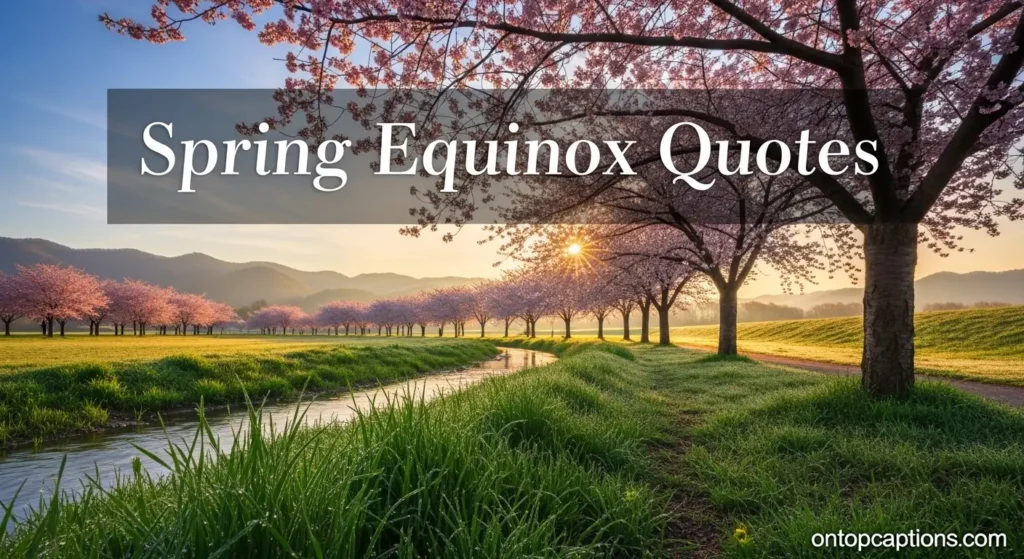 Spring Equinox Quotes