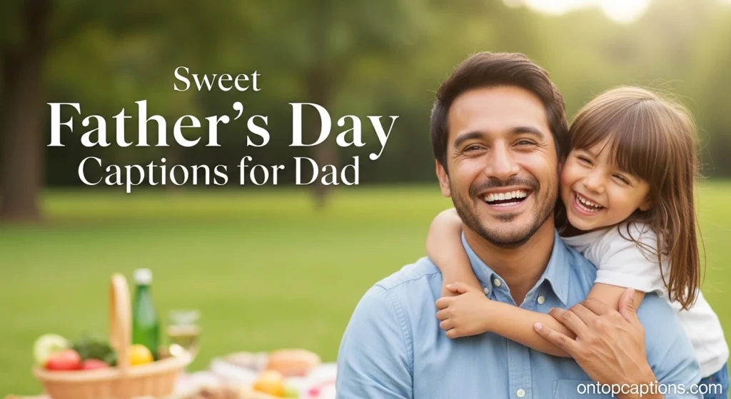 Sweet Father’s Day Captions for Dad