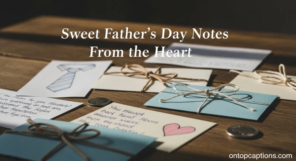 Sweet Father’s Day Notes From the Heart