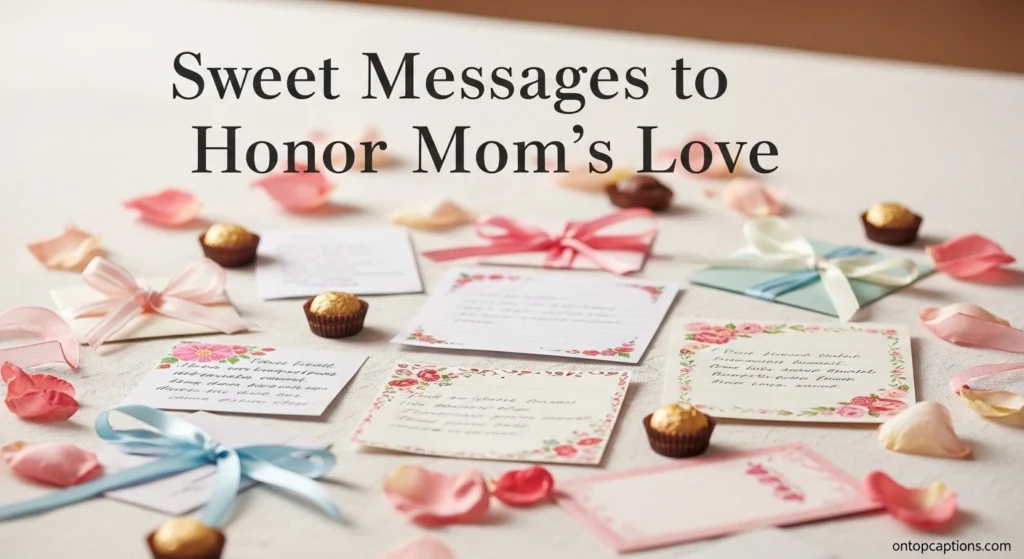 Sweet Messages to Honor Mom’s Love