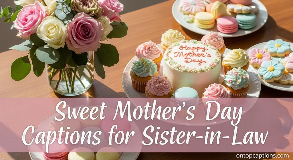 Sweet Mother’s Day Captions for Sister-in-Law