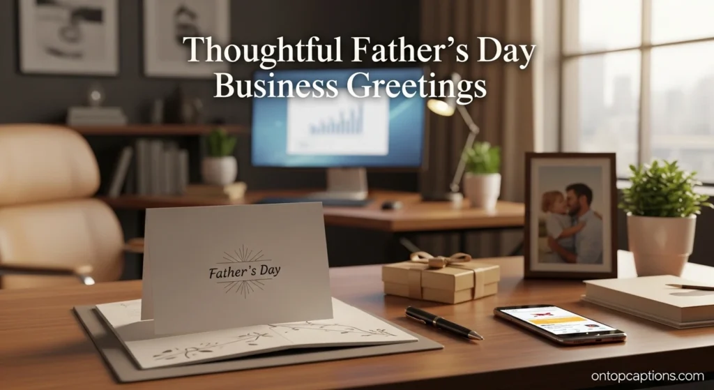 Thoughtful Father’s Day Business Greetings