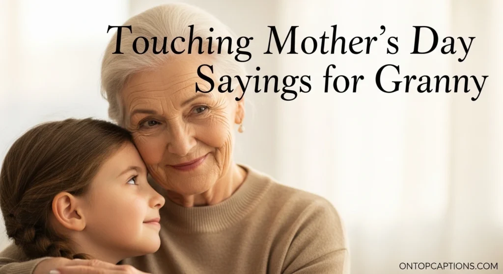 Touching Mother’s Day Sayings for Granny