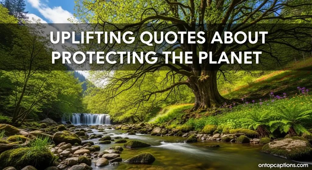 Uplifting Quotes About Protecting the Planet