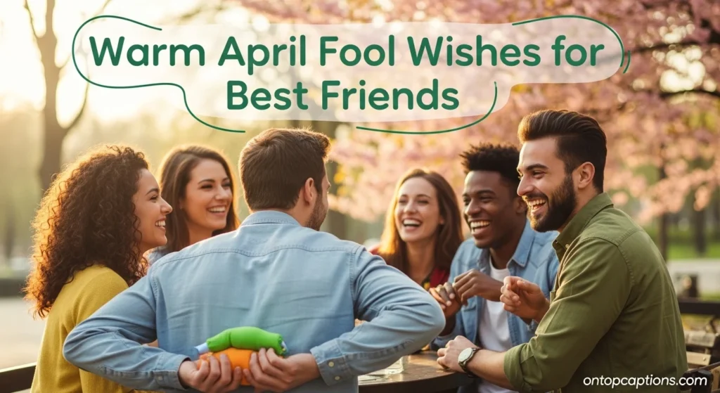 Warm April Fool Wishes for Best Friends