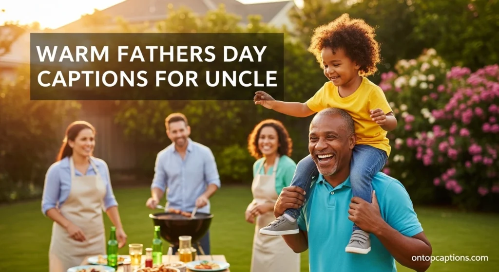 Warm Fathers Day Captions for Uncle