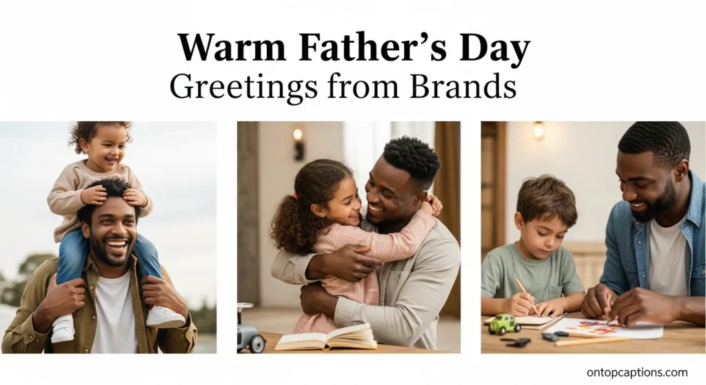 Warm Father’s Day Greetings from Brands