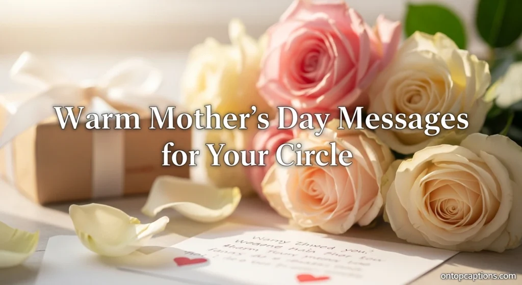 Warm Mother’s Day Messages for Your Circle