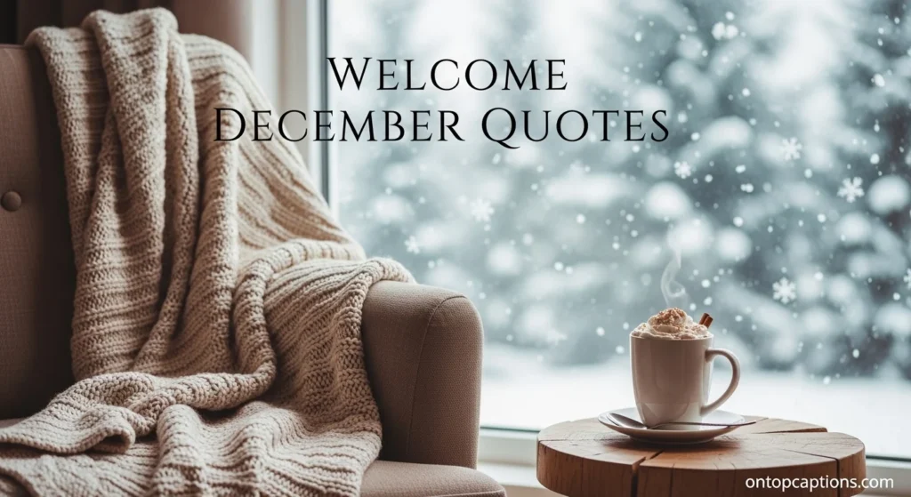 Welcome December Quotes