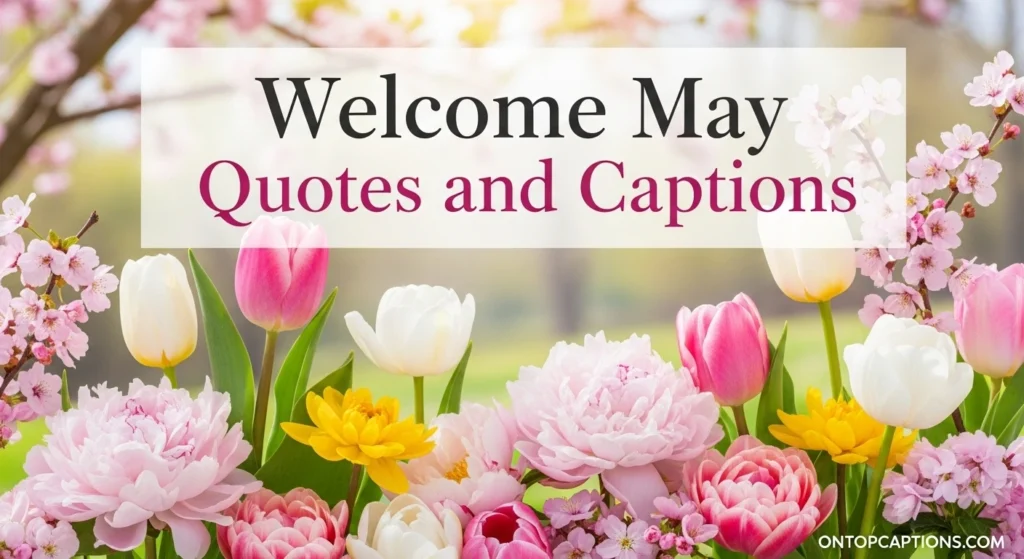 Welcome May Quotes and Captions