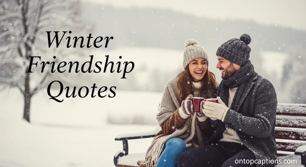 Winter Friendship Quotes