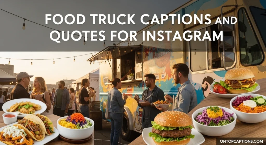 Food Truck Captions and Quotes for Instagram