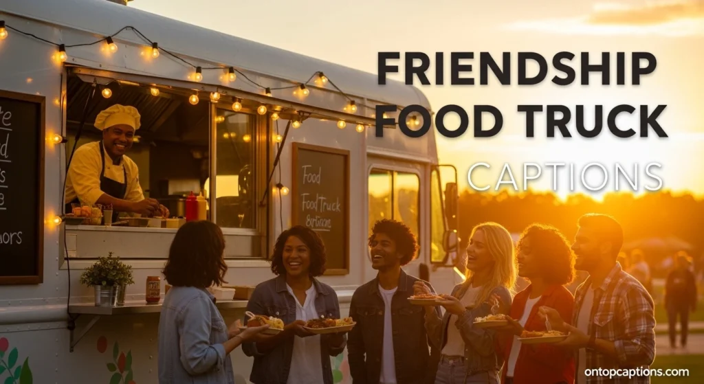 Friendship Food Truck Captions