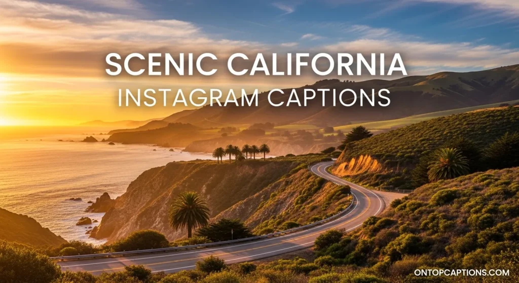 Scenic California Instagram Captions